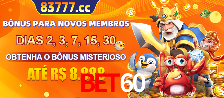 Anúncio dos benefícios para Membro VIP Sênior na plataforma BET60, incluindo bônus promocionais, semanais e mensais, ilustrado com o personagem Fortune Tiger.